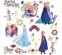 Stickers repositionnables brilliants la Reine des Neiges, Disney