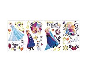 Stickers repositionnables brilliants la Reine des Neiges, Disney
