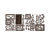 Stickers Repositionnables Cadres Photos et Branches