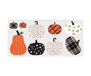 Stickers repositionnables DECORATIVE PUMPKINS - citrouilles
