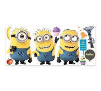 3 stickers Geants repositionnables Les Minions h 46 cm