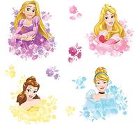 Stickers Repositionnables Disney Princesses Floral