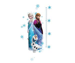Stickers Repositionnables, Échelle de Mesure Taille Enfant, la Reine Des Neiges