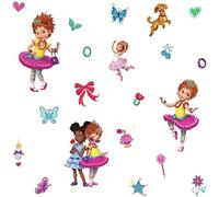 Stickers Repositionnables Fancy Nancy, 4.57 cm x 5.59 cm by 20.32 cm x 38.86 cm