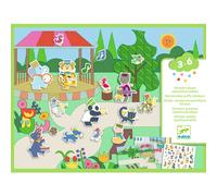 Stickers repositionnables Fanfare Djeco