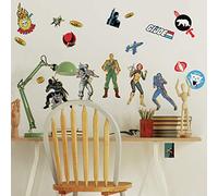 Stickers repositionnables G.I. JO retro multiéléments