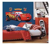 Stickers Repositionnables, Géants Flash Mcqueen, Cars 2, Disney