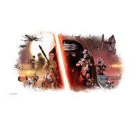 Stickers repositionnables géants Star Wars Episode VII 40x23