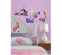 Stickers repositionnables la Fée Clochette ses amies, personnages de Disney