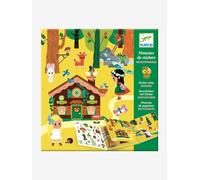 Stickers repositionnables La forêt magique multicolore TU