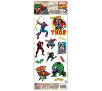 Stickers repositionnables Marvel Comics Classic