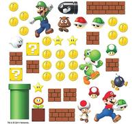 45 Stickers Mario Bros Nintendo 25x44cm
