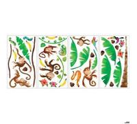 Stickers - Gorille Dans La Jungle - Hauteur 45,7 cm