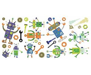 Stickers Repositionnables Robots