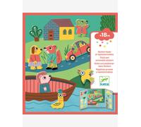 Stickers repositionnables rouge TU