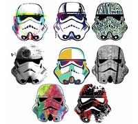 RoomMates stickers muraux Star Wars SuperTrooper vinyle 8 pièces Multicolors