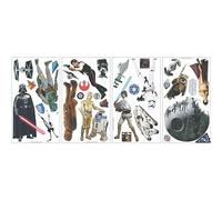 31 Stickers Star Wars Trilogie 4 planches de 25x46cm