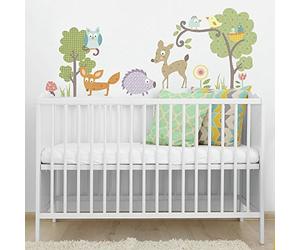 Stickers Repositionnables sur le Thème des Animaux de la Forêt