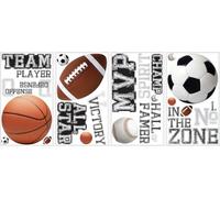 Stickers - Tous Les Sports - Hauteur 25,4 cm