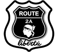 Stickers rétro réfléchissant pour casque de moto Liberta Corse