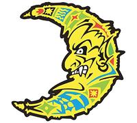 Stickers rétro réfléchissant pour Casque de Moto Lune de Valentino Rossi