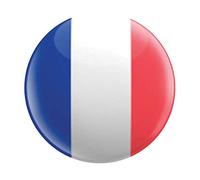 Stickers rétro réfléchissant pour Casque de Scooter/Moto avec Le Drapeau Français