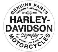 Stickers rétro réfléchissant pour Casque Harley Davidson Genuine Parts