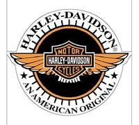 Stickers rétro réfléchissant pour Casque Harley Davidson Original