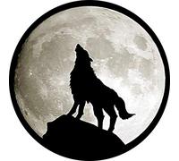 Stickers rétro réfléchissant pour Casque Loup