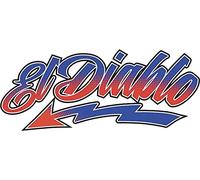 Stickers rétro réfléchissant pour Casque Moto Quartararo El Diablo