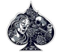 Stickers rétro réfléchissant pour Casque Moto Tête de Mort Old School - Super Fabrique -