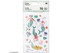 Stickers Rico Design - Sirènes - 70 pcs G