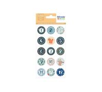 Stickers ronds pour Calendrier de l'Avent - Animaux