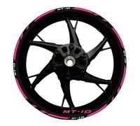Stickers Roue Autocollants Réfléchissants pour Jantes De Moto pour Yamaha MT10 MT-10 MT 10 (2019-2023) - Kit Protection Autocollant Jante Moto(Couleur 21)