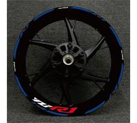 Stickers Roue Autocollants Réfléchissants pour Jantes De Moto pour Yamaha YZFR1 YZF-R1 YZF R1 Autocollant Jante Moto(Couleur 10)