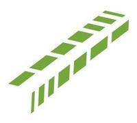 stickers Shades 77 x 9 cm vert néon 2 pièces Vert G