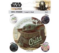Pyramid International Autocollants Star Wars The Mandalorian Officiel