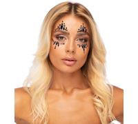 Stickers strass autocollants accessoires de costume bijoux noir