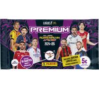 Stickers Tcg Adrenalyn Ligue 1 Mcdonalds 2024-2025 Pochette Premium Or (1 Pochette Premium + 4 Cartes El + 1 Carte On Line)