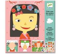 Djeco – Jeu éducatif Créer avec autocollants – DJ08934