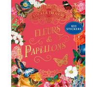 Stickers Treasury - Fleurs & Papillons - Collectif - Lotus Et L'elephant - broché - Livre-jeu