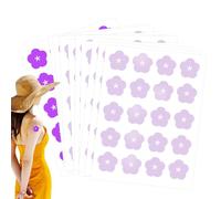 Stickers UV Soins de la peau | Patches d'alerte à adhésive florale | Marqueurs solaires réutilisables de 200 packs pour la et la réapplication de l'écran solaire | Indicateurs intelligent
