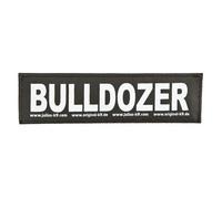 Stickers Velcro - Trixie - Julius-K9 - Taille L - Lettres Réfléchissantes - Bulldozer