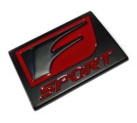 Stickers Voiture Métal 3D pour RC-F is-F LC500 Racing F-Sport, Autocollant Badge Logo Emblème Insigne de Auto Coffre, Auto-Adhésifs Voiture Décoration Accessoires,B