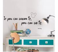Stickers - Walt Disney - You Can Do It - 50x70 cm - Pré-découpés - Repositionnables