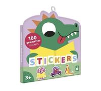 Janod Gommettes Dinosaures 100 Multicolore TU