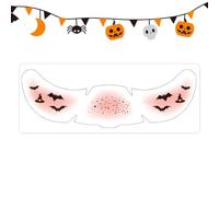 Stickers Yeux Halloween Temporaire Auto-Adhésif Gothique