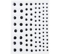 Stickers yeux mobiles X 88 -Tim et Puce - Party Pro Blanc