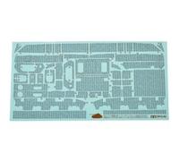 Tamiya 12650 - 1/35 WWII Zimmerit Dekor-Satz pour Chars IV Modèle J - Neuf
