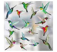 Stickers4 Humming Bird - Parent, 16 Mixed Size & Colour
